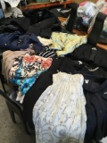 Assorted coats, dresses, skirts, jackets, Womans majority are s/m