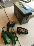 Ammo box and 3) tie downs
