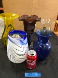 Lot. Assorted vases. 5 pieces