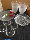 Lot Assorted glass items