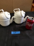 2) Ronnefeldt tea pots
