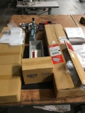 Lot. Uline bags, tape dispenser, Impulse Sealer, etc