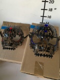 New Metal. 9) black with red accents 12) black with blue accents Face masks