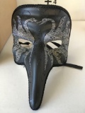 New Black, long bird nose, masks
