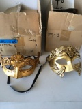 New 14) gold color 11) gold color eye masks