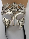 New Silver with accents of gold color, masks