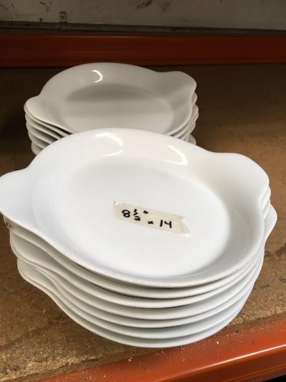 8 1/2" Syracuse serving dishes. 14 pieces