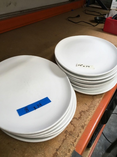 14" Syracuse oval plate. 14 pieces