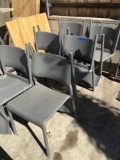 Knoll plastic chairs