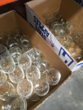 Lot. 2 boxes of assorted glassware.