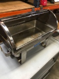 Catering style, roll top buffet warmer