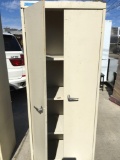 3 shelf metal cabinet