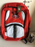 New San Francisco 49rs back pack