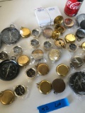 Lot. New nautical, assorted compass. 35 pieces