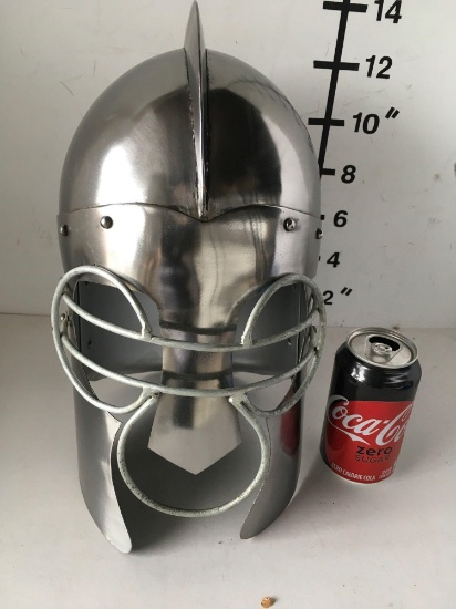 New, sugar loaf steel helmet. Size fits most