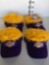 New NBA Los Angeles Lakers visors. Size: one size