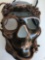 New skeleton bronze color face masks