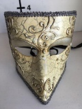 New beige/ silver/ gold color face masks