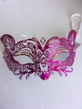 New metal with gold rhinestone eye masks