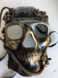 New skeleton gold face masks