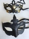 New 9) black with glitter 12) black/ gold with glitter eye masks