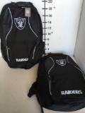 Football team New Raiders back pack