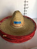 New Sombreros red rim Size: One Size