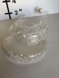 New crystal style Silver color tiaras