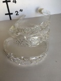 New crystal style Silver color tiaras