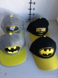 New assorted Batman baseball hats Size: One Size