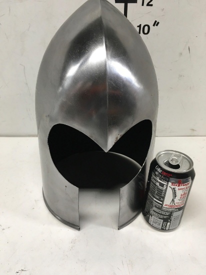 New metal medieval warrior helmet size fits most