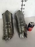 New metal pair armour hand gloves. Size fits most