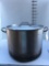 Stainless steel stock pot with lid, 40 qt