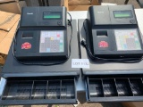 Sam4S Digital Cash Register with Keys, Some with Built in Credit Card Readers. (See Pics)