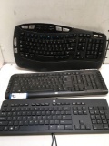 Keyboards, Assorted, 3 pieces