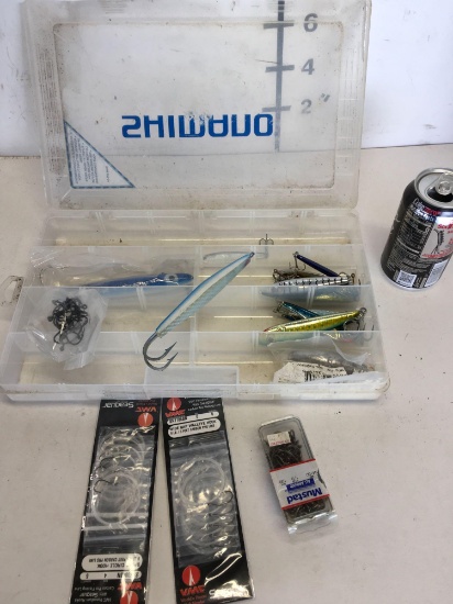 Shimano tackle box and accessories