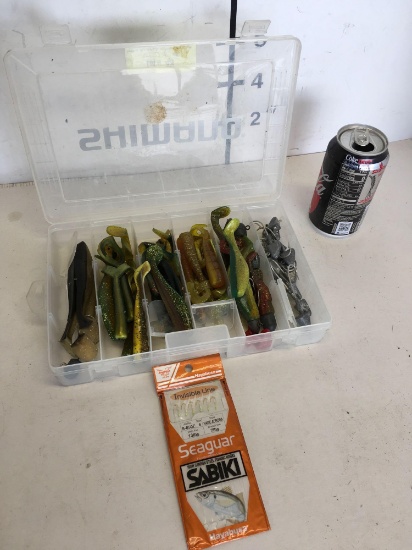 Shimano tackle box and accessories