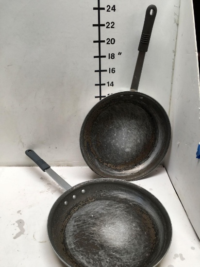 2 large fry pans