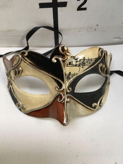 New grey black/ beige/ brown with musical notes eye masks