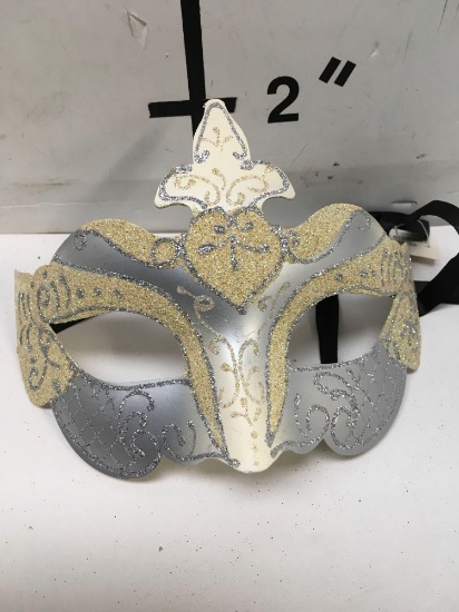 New silver with gold eye masks