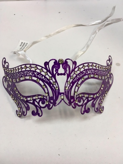 New metal purple eye masks