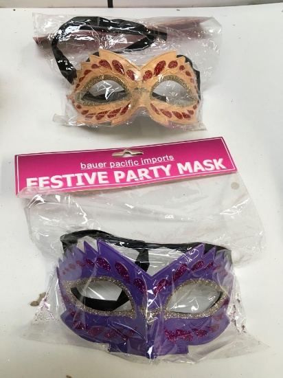 New 3) purple 7) grey eye masks