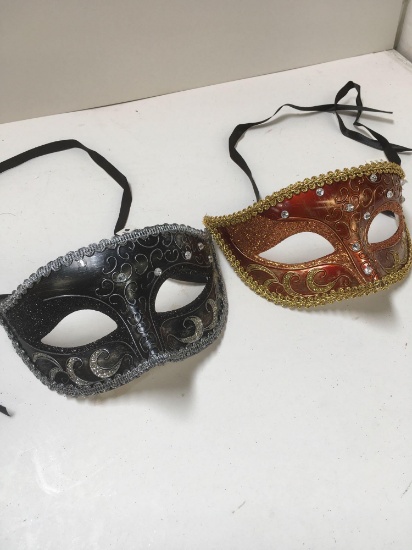 New 7) bronze 15) black eye masks