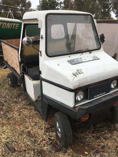 Cushman Truckster ! Runs & Drives ! Has  ( BILL OF SALE ONLY )