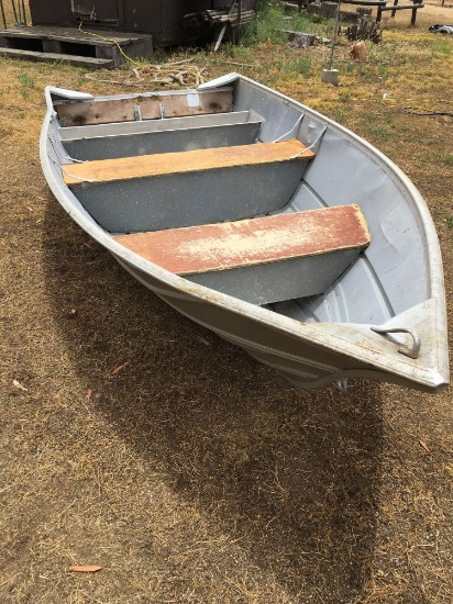 Gregor 16' 1994 aluminum boat. Certificate of ownership