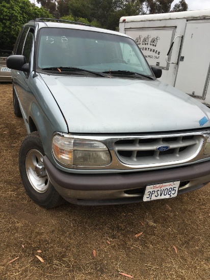 1996 Ford Explorer, Vin IFMDU32X9TZB09134, Certificate of Ownership Title