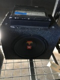 JBL GT series speaker with Kenwood amplifier