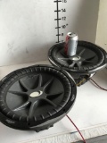 2 kicker CVX12 speakers