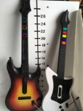 2 Guitar Hero guitars