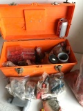 Tuff tool box with accessories